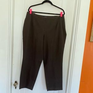 Talbots Brown Ankle Length Pants